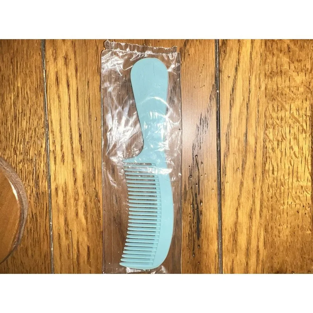 Vintage Estee Lauder Blue Green Hair Comb 6.5